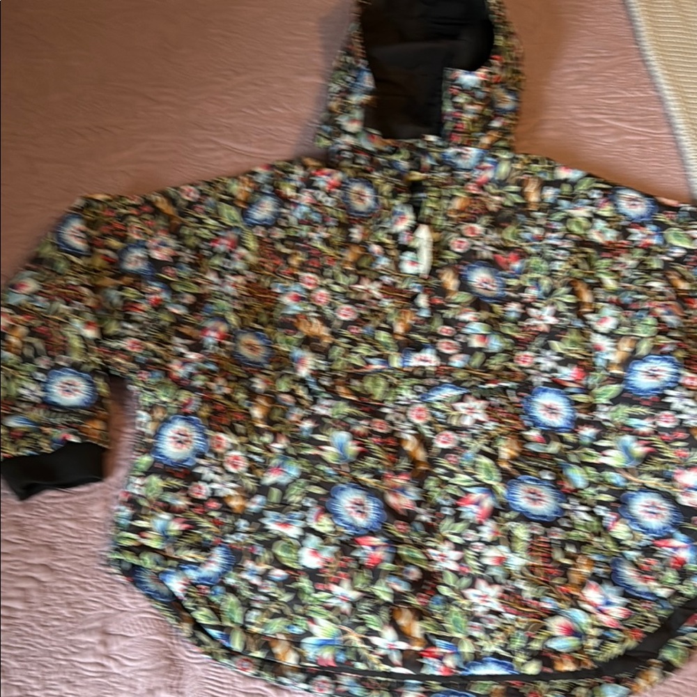 Anthropologie Multicolor Floral Jacket
